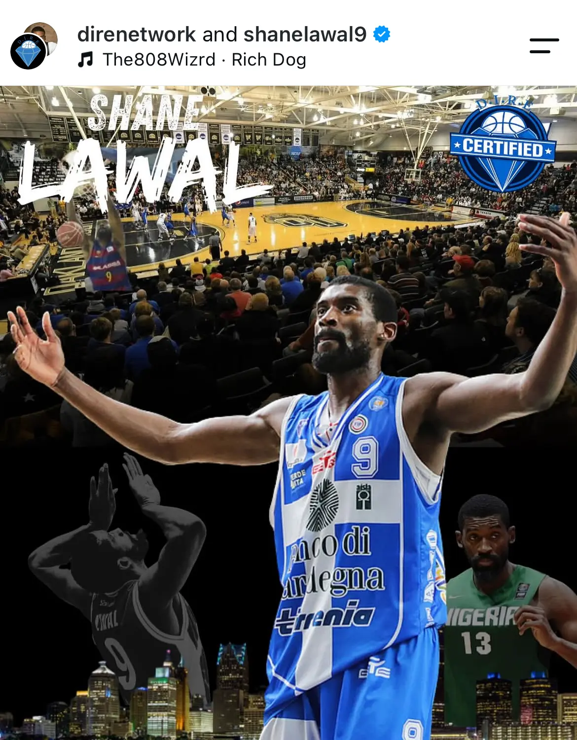 D.I.R.E. collaboration post featuring Shane Lawal