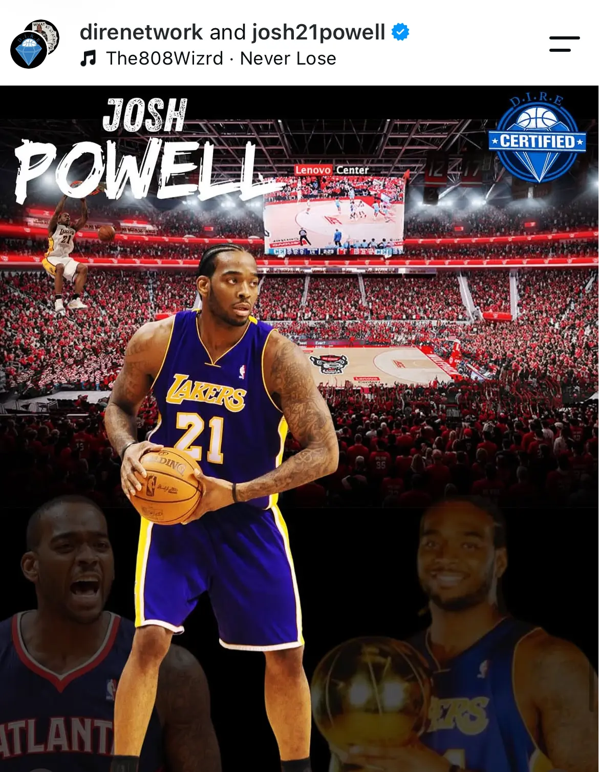 D.I.R.E. collaboration post featuring Josh Powell