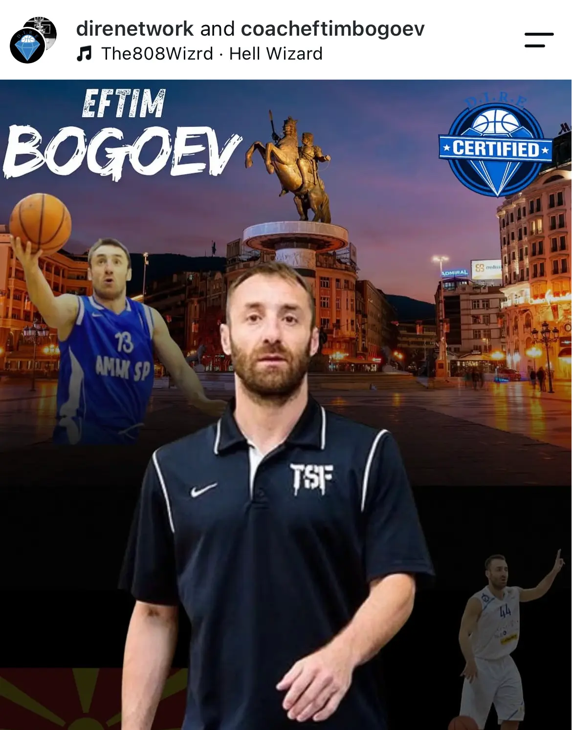 D.I.R.E. collaboration post featuring Eftim Bogoev